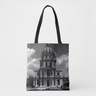 Bolso De Tela Vintage France Iglesia de París Saint Louis Invali
