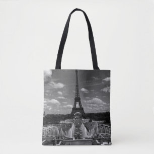 Bolso De Tela Vintage France Paris Fontains Tower Eiffel
