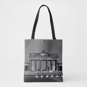 Bolso De Tela Vintage Germany Berlín Brandenburg Gate