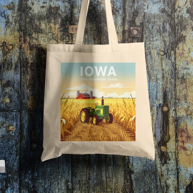 Bolso De Tela Vintage Iowa (Subido por el creador)