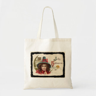 Bolso De Tela Vintage Jolly Halloween Witch