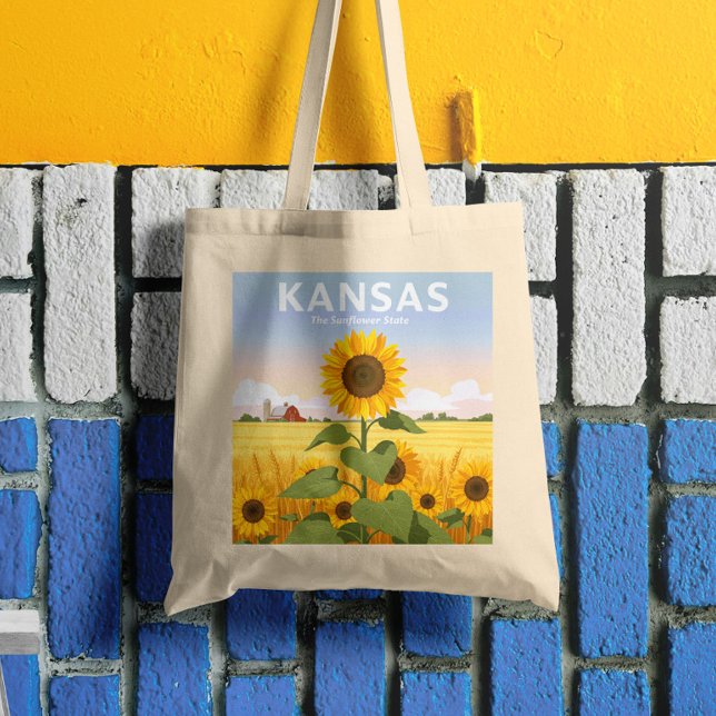 Bolso De Tela Vintage Kansas (Subido por el creador)