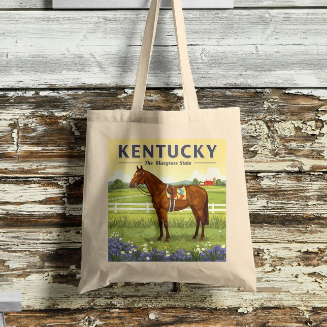 Bolso De Tela Vintage Kentucky (Subido por el creador)
