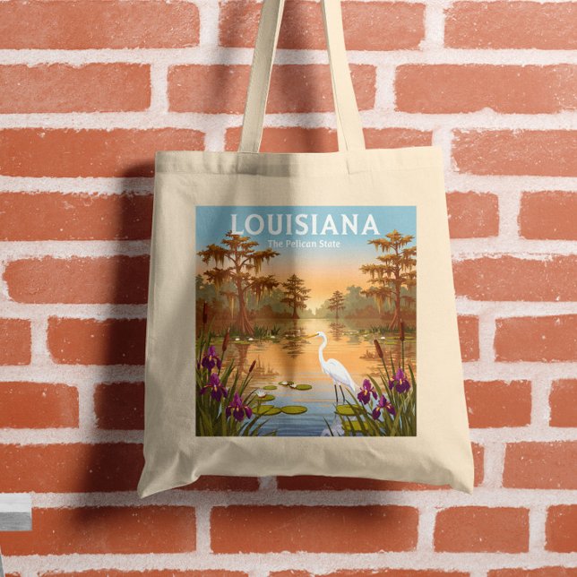 Bolso De Tela Vintage Louisiana (Subido por el creador)