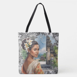 Bolso De Tela Vintage, Lovely Bali Women and Tropical Paradise