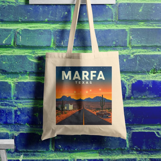 Bolso De Tela Vintage Marfa Texas (Subido por el creador)
