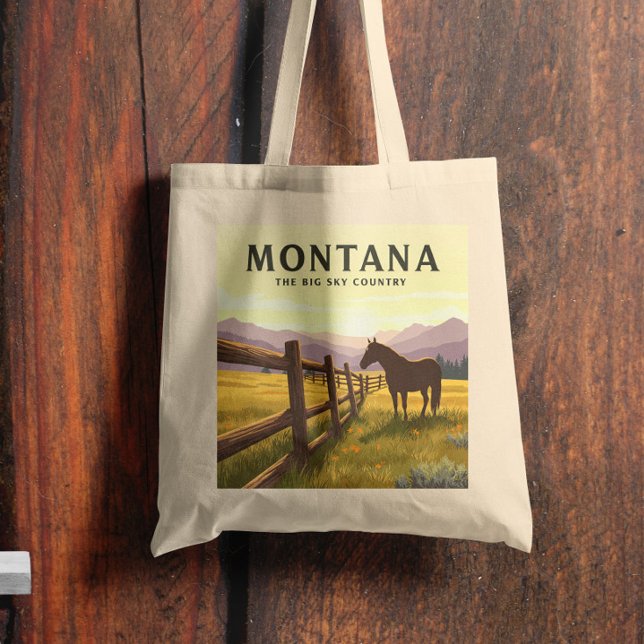 Bolso De Tela Vintage Montana (Subido por el creador)