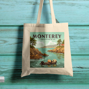Bolso De Tela Vintage Monterey California