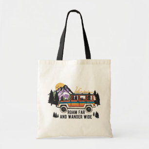 Bolso De Tela Vintage Mountain Adventure