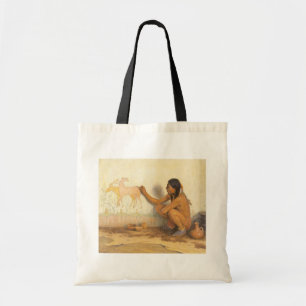 Bolso De Tela Vintage nativo americano, artista indio por Couse
