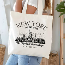 Vintage New York | Retro Skyline City Art