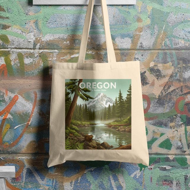 Bolso De Tela Vintage Oregon (Subido por el creador)
