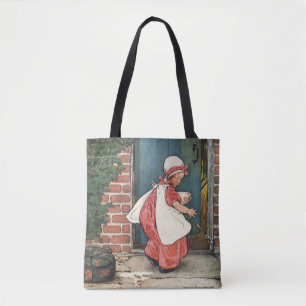 Bolso De Tela Vintage Pequeña Señorita Muffet Araña Rima Infanti