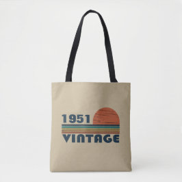 Bolso De Tela Vintage personalizado de 75 años