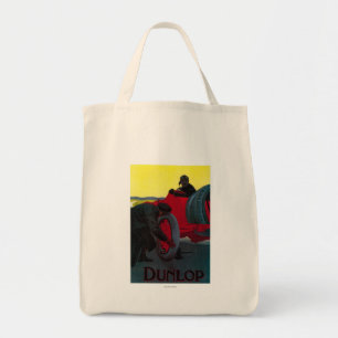 Bolso De Tela Vintage PosterEurope de Dunlop