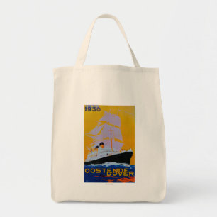 Bolso De Tela Vintage PosterEurope de Oostende Dover