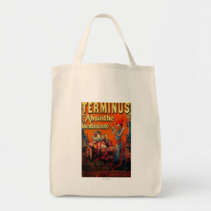 Bolso De Tela Vintage PosterEurope del ajenjo del término