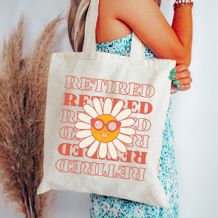 Bolso De Tela Vintage Retirado, Retro Retirement Fiesta Wommen