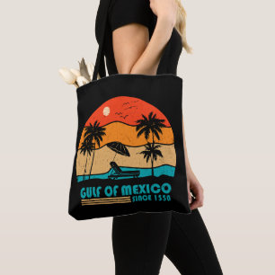 Bolso De Tela Vintage salado del Golfo de México