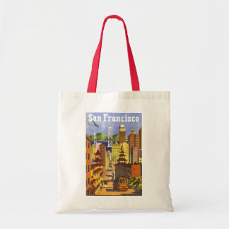 Bolso De Tela Vintage San Francisco