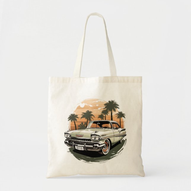 Bolso De Tela Vintage Sunset Drive (Frente)