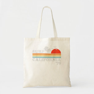 Bolso De Tela Vintage Surf California Beach Retro Sunset Surf 70