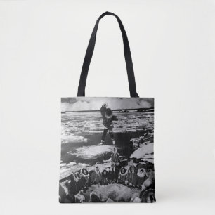 Bolso De Tela Vintage USA Alaska eskimo blanket