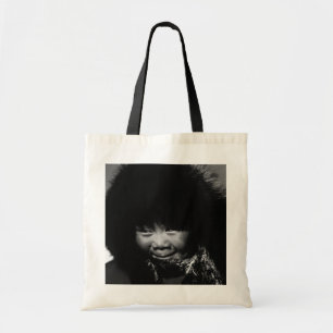Bolso De Tela Vintage USA Alaska eskimo child 1970