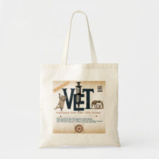 Bolso De Tela Vintage Vet TributeTote Bag