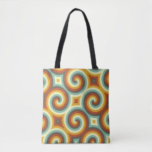 Bolso De Tela Vintage Vibe Spiral