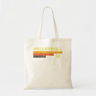 Bolso De Tela Vintage Voleibol Shirt Regalos Retro Equipo Entren