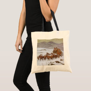Bolso De Tela Vintage West, Por qué el correo llegó tarde de Ber