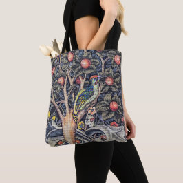 Bolso De Tela Vintage Woodpecker Tapiz Floral William Morris