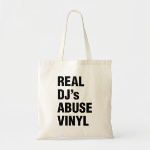 BOLSO DE TELA VINYL DE ABUSO DE DJ REAL