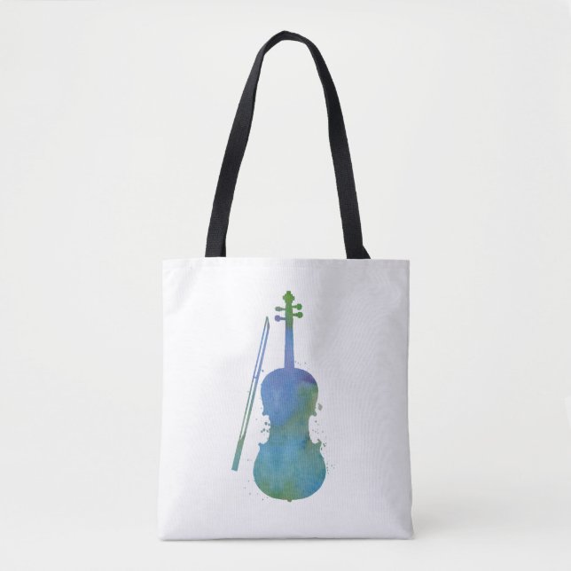 Bolso De Tela Viola (Anverso)