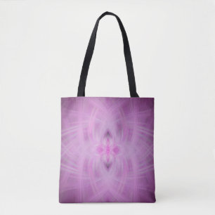 Bolso De Tela VIOLET - Arte fractal -