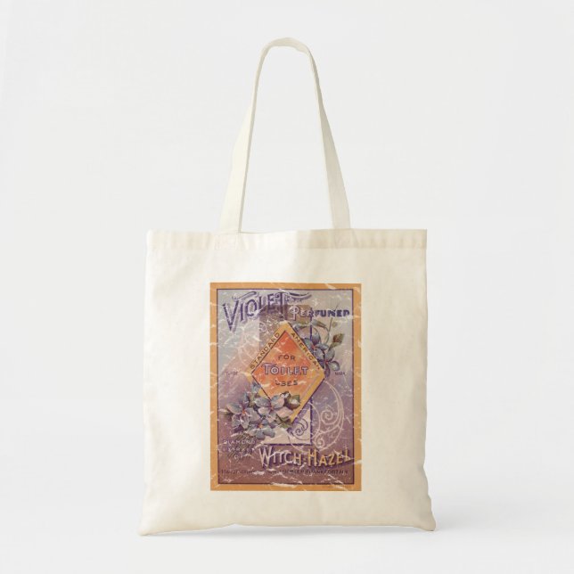 Bolso De Tela Violet Perfumado - 1903- afligido (Frente)
