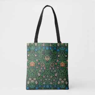 Bolso De Tela Violet y Columbine, William Morris