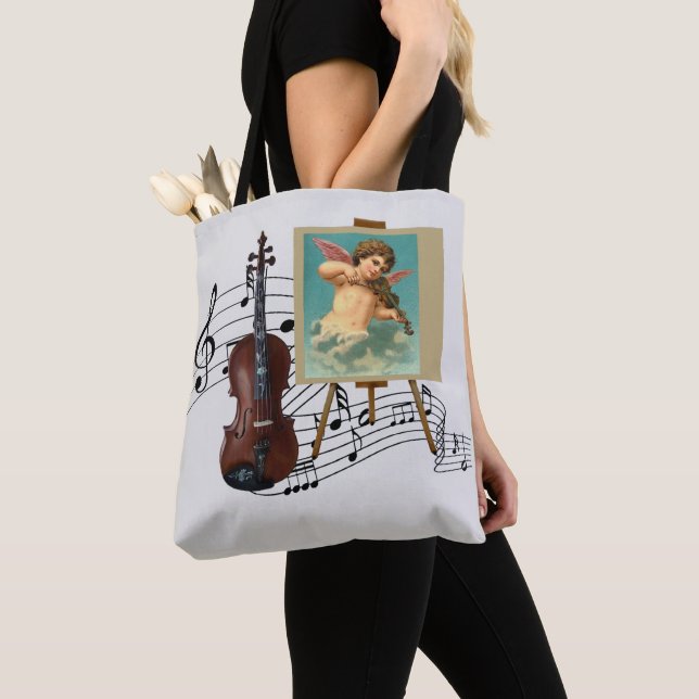 BOLSO DE TELA VIOLÍN (Detalle)