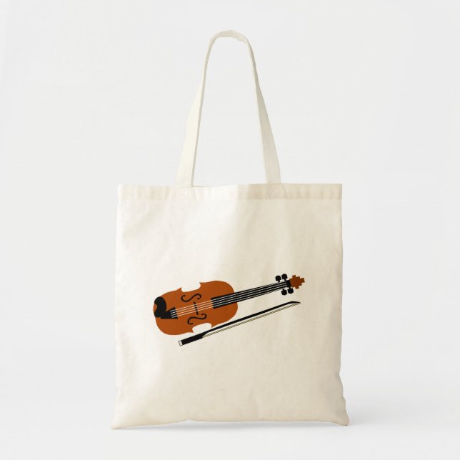 Bolso De Tela Violín (Frente)