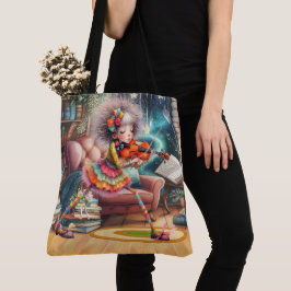 Bolso De Tela Violin Quintesencialmente Quirky - ¡VEA ATRÁS!
