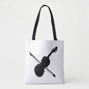 Bolso De Tela Violin Tote Bag