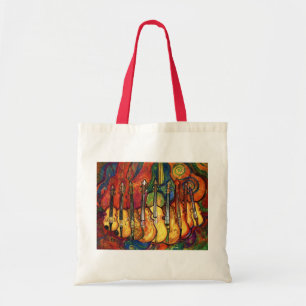 Bolso De Tela Violines