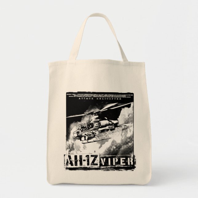 Bolso De Tela Viper AH-1Z (Frente)