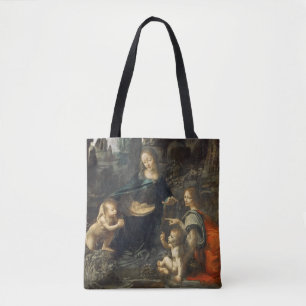 Bolso De Tela Virgen de las Rocas, Leonardo da Vinci