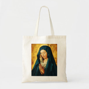 Bolso De Tela Virgen en oración de Riga