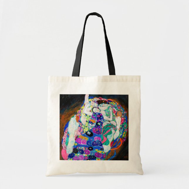 Bolso De Tela Virgin (Chicas), Gustav Klimt (Frente)