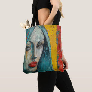 Bolso De Tela Virgin Mary Street Art