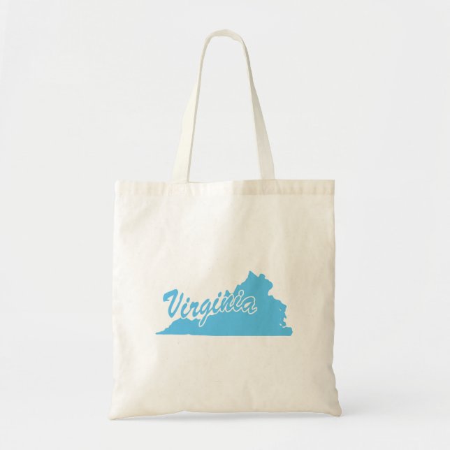 Bolso De Tela Virginia Estatal (Frente)