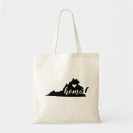 Bolso De Tela Virginia Home State Tote Bag